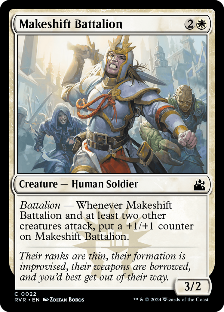 Makeshift Battalion [Ravnica Remastered] - The Mythic Store | 24h Order Processing