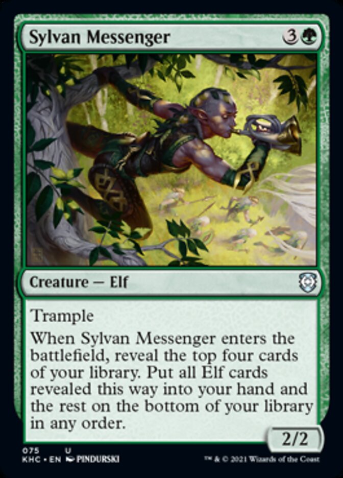 Sylvan Messenger [Kaldheim Commander] - The Mythic Store | 24h Order Processing