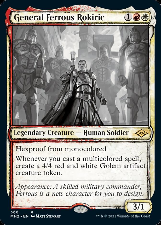 General Ferrous Rokiric (Sketch) [Modern Horizons 2] - The Mythic Store | 24h Order Processing