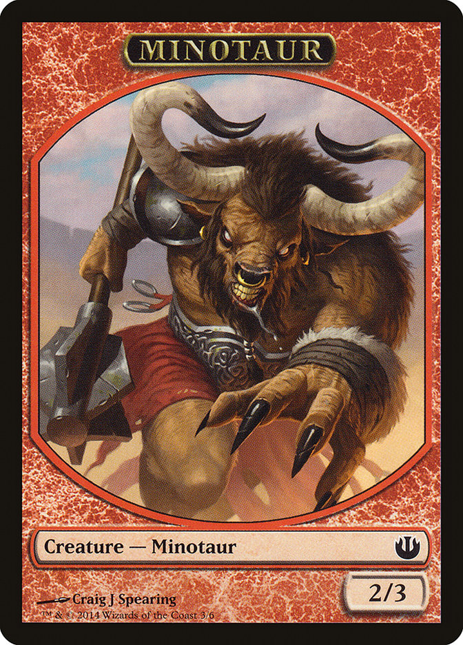 Minotaur Token [Journey into Nyx Tokens] - The Mythic Store | 24h Order Processing