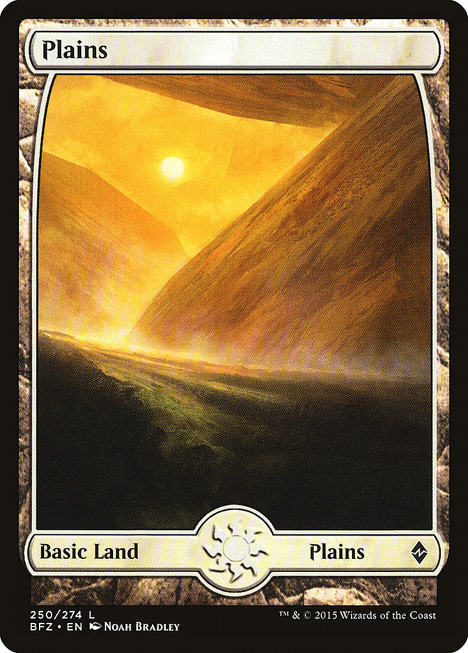 Plains (250) (Full Art) [Battle for Zendikar] - The Mythic Store | 24h Order Processing