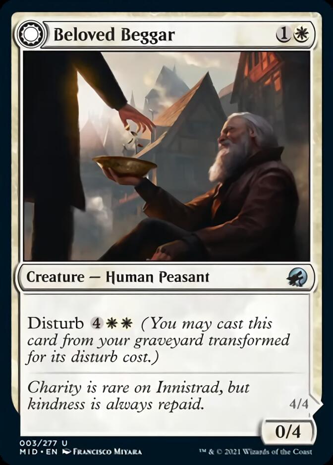 Beloved Beggar // Generous Soul [Innistrad: Midnight Hunt] - The Mythic Store | 24h Order Processing