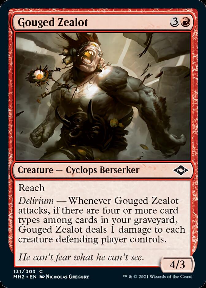 Gouged Zealot [Modern Horizons 2] - The Mythic Store | 24h Order Processing