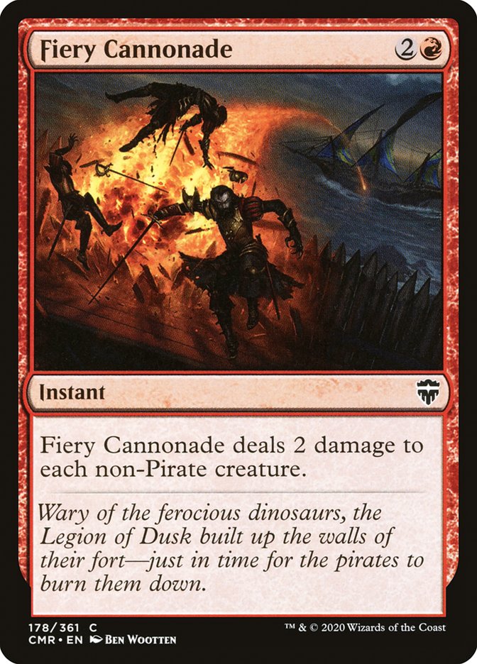 Fiery Cannonade [Commander Legends] - The Mythic Store | 24h Order Processing