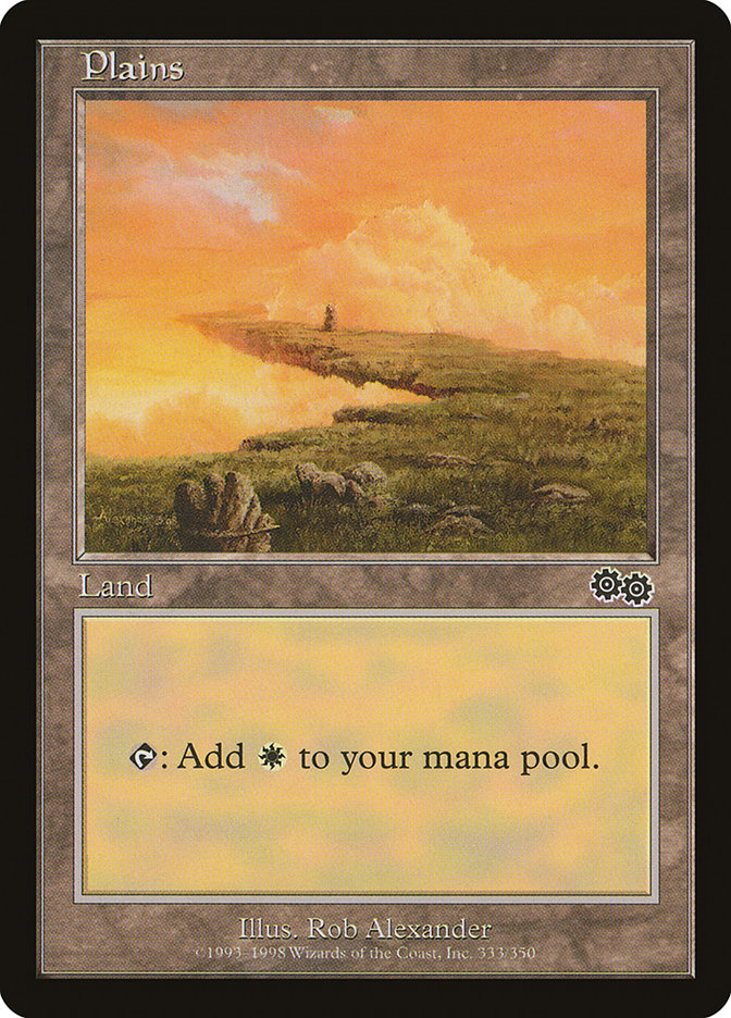 Plains (333) [Urza's Saga] - The Mythic Store | 24h Order Processing