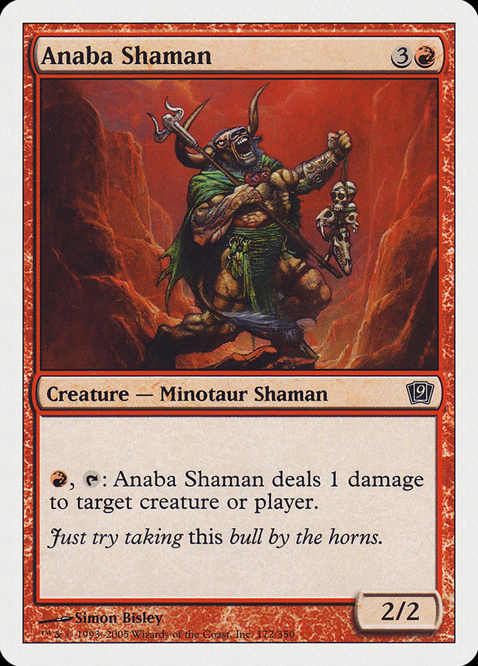 Anaba Shaman [Ninth Edition] - The Mythic Store | 24h Order Processing