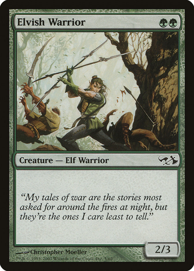 Elvish Warrior [Duel Decks: Elves vs. Goblins] - The Mythic Store | 24h Order Processing