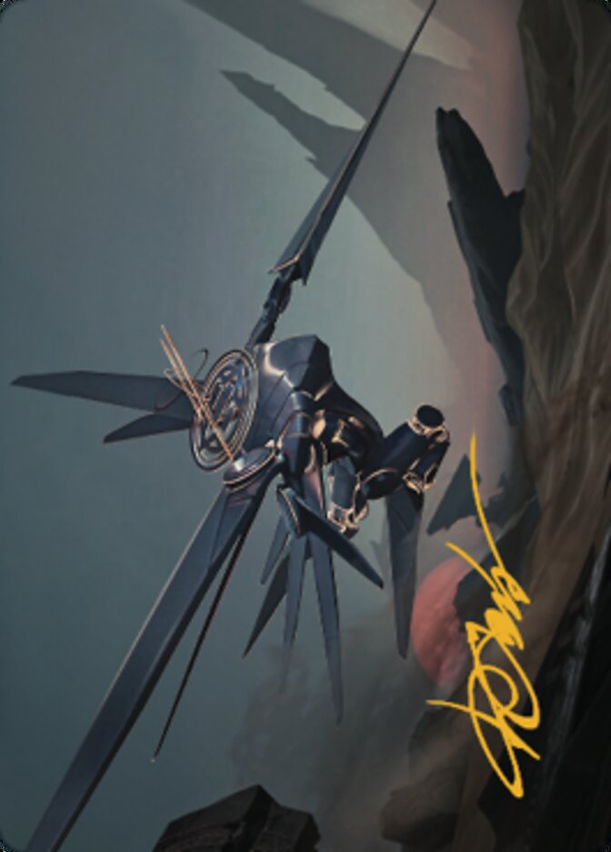 Steel Seraph Art Card (Gold-Stamped Signature) [The Brothers' War Art Series] - The Mythic Store | 24h Order Processing