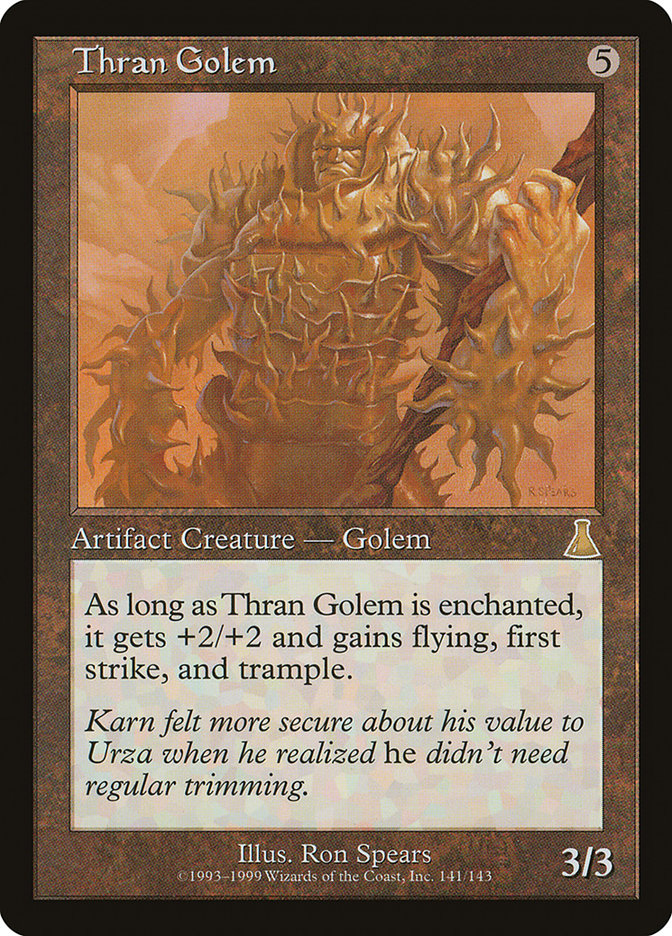 Thran Golem [Urza's Destiny] - The Mythic Store | 24h Order Processing