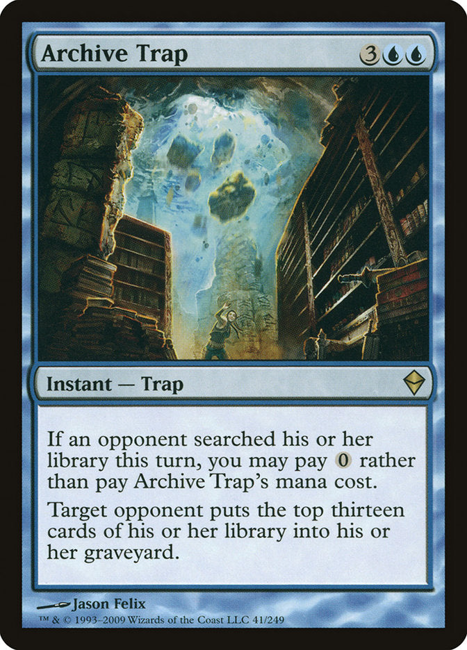 Archive Trap [Zendikar] - The Mythic Store | 24h Order Processing