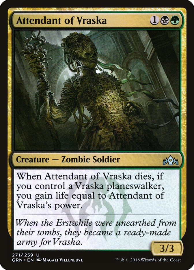 Attendant of Vraska [Guilds of Ravnica] - The Mythic Store | 24h Order Processing