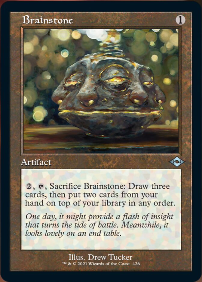 Brainstone (Retro Foil Etched) [Modern Horizons 2] - The Mythic Store | 24h Order Processing