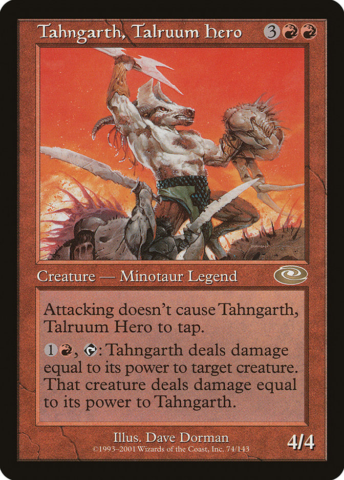 Tahngarth, Talruum Hero (Dave Dorman) [Planeshift] - The Mythic Store | 24h Order Processing