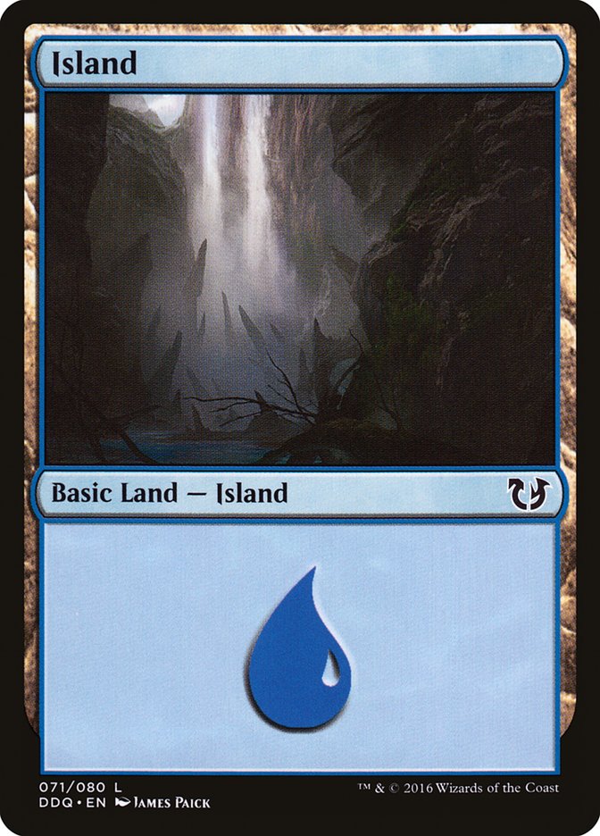 Island (71) [Duel Decks: Blessed vs. Cursed] - The Mythic Store | 24h Order Processing