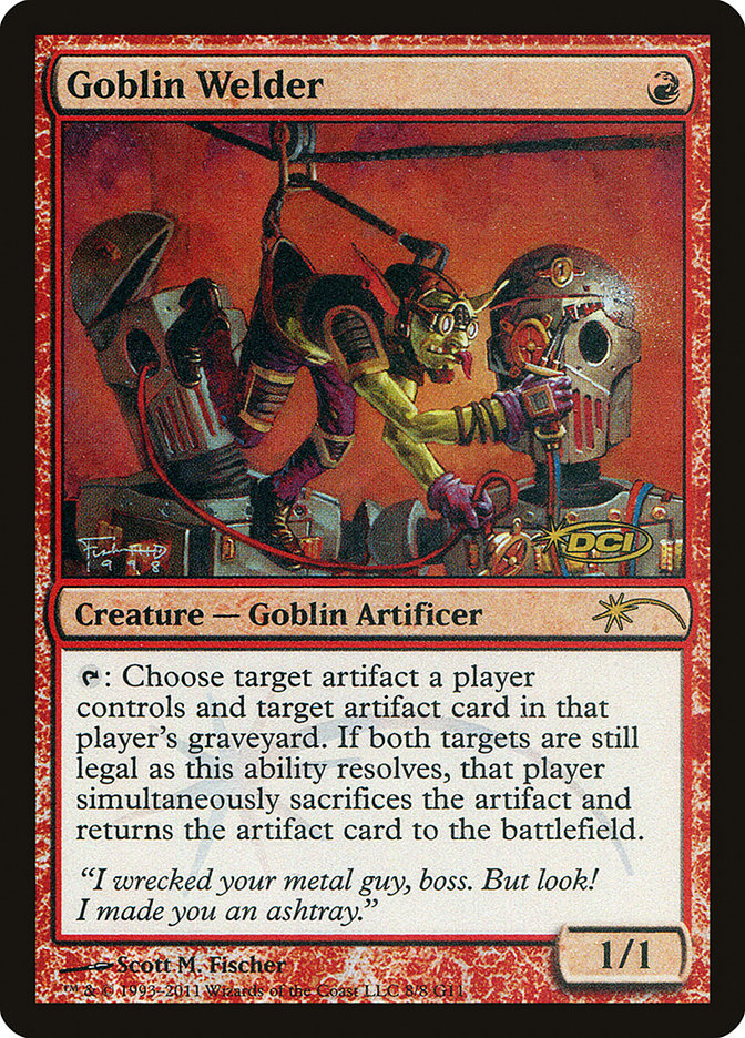 Goblin Welder [Judge Gift Cards 2011] - The Mythic Store | 24h Order Processing