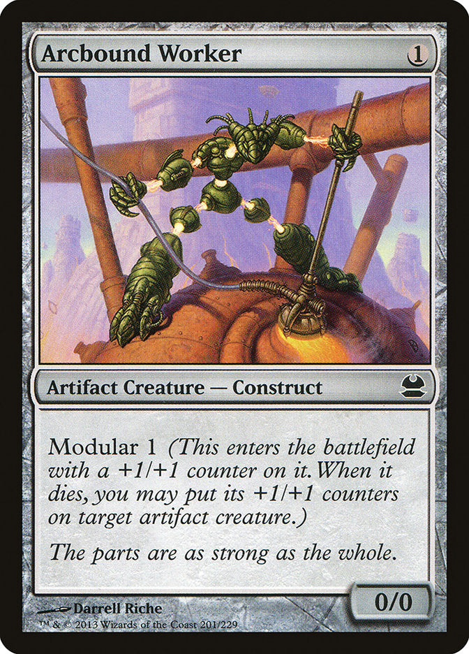 Arcbound Worker [Modern Masters] - The Mythic Store | 24h Order Processing