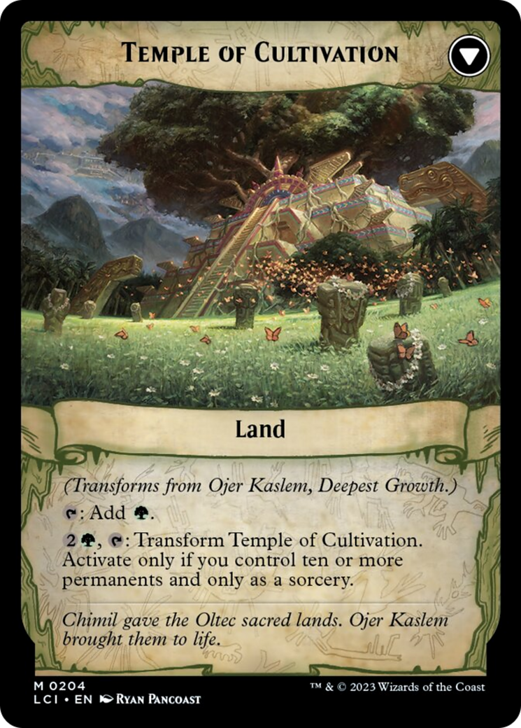 Ojer Kaslem, Deepest Growth // Temple of Cultivation [The Lost Caverns of Ixalan] - The Mythic Store | 24h Order Processing