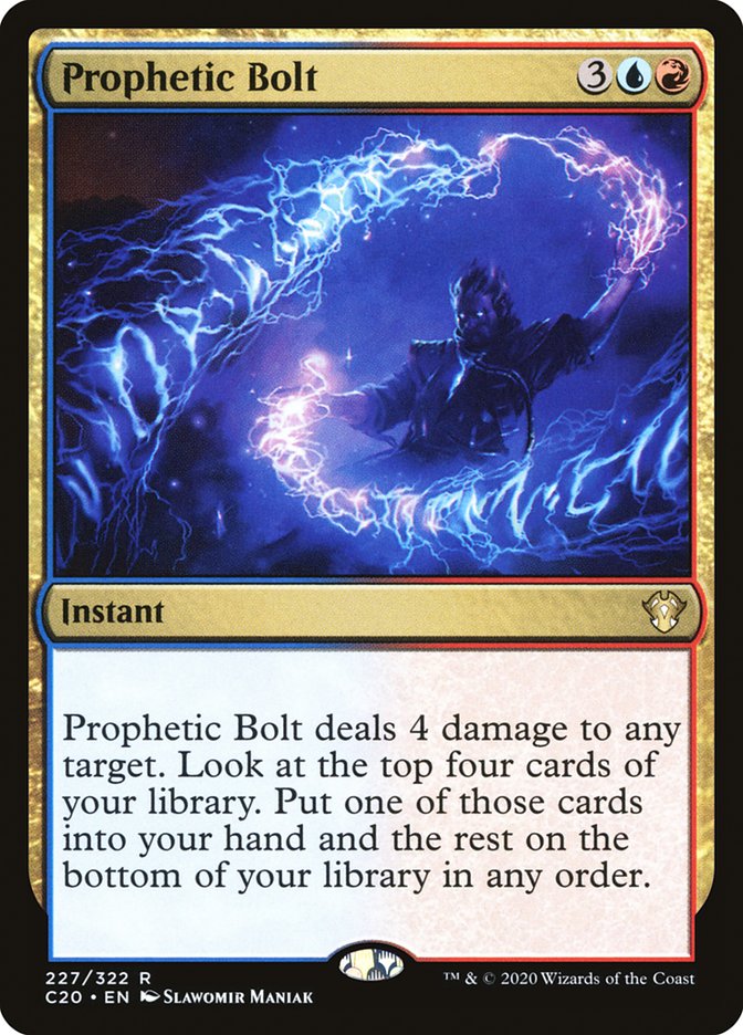 Prophetic Bolt [Commander 2020] - The Mythic Store | 24h Order Processing