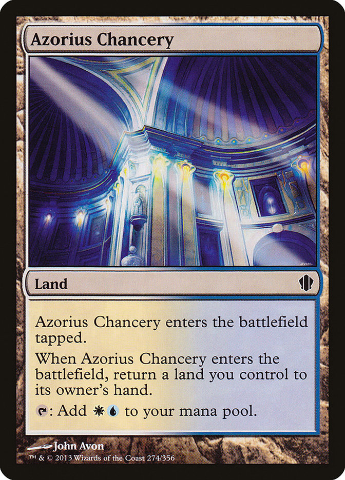 Azorius Chancery [Commander 2013] - The Mythic Store | 24h Order Processing