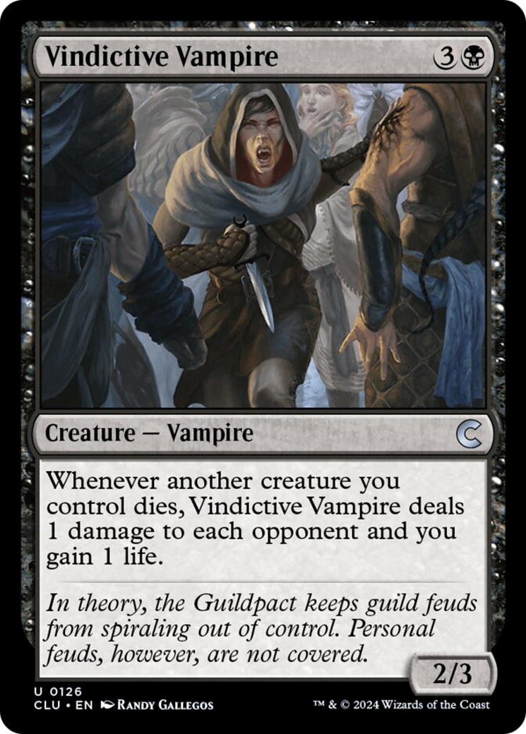 Vindictive Vampire [Ravnica: Clue Edition] - The Mythic Store | 24h Order Processing