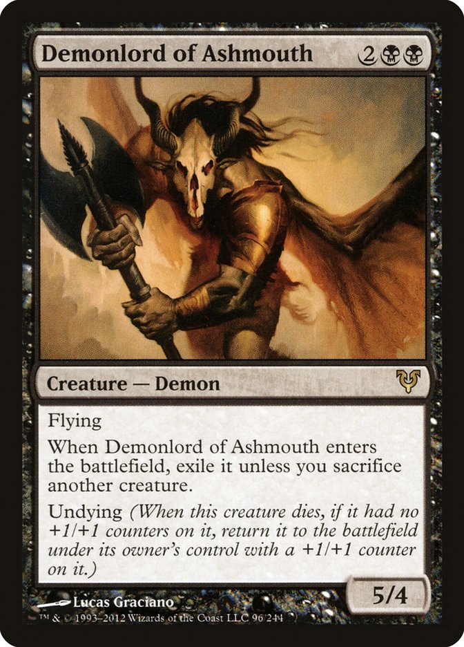 Demonlord of Ashmouth [Avacyn Restored] - The Mythic Store | 24h Order Processing
