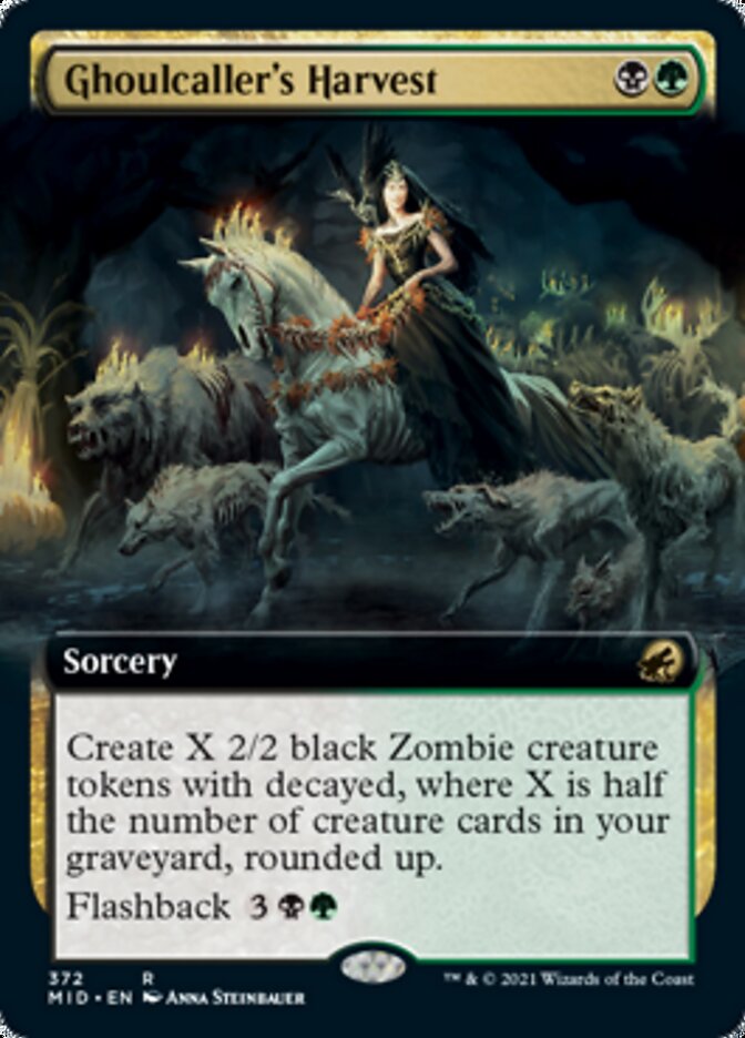 Ghoulcaller's Harvest (Extended Art) [Innistrad: Midnight Hunt] - The Mythic Store | 24h Order Processing