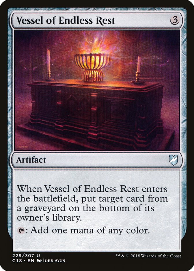 Vessel of Endless Rest [Commander 2018] - The Mythic Store | 24h Order Processing