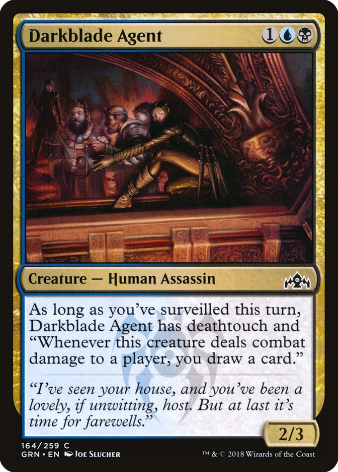 Darkblade Agent [Guilds of Ravnica] - The Mythic Store | 24h Order Processing