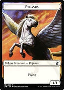 Pegasus // Human Double-Sided Token [Commander 2019 Tokens] - The Mythic Store | 24h Order Processing