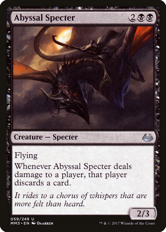 Abyssal Specter [Modern Masters 2017] - The Mythic Store | 24h Order Processing