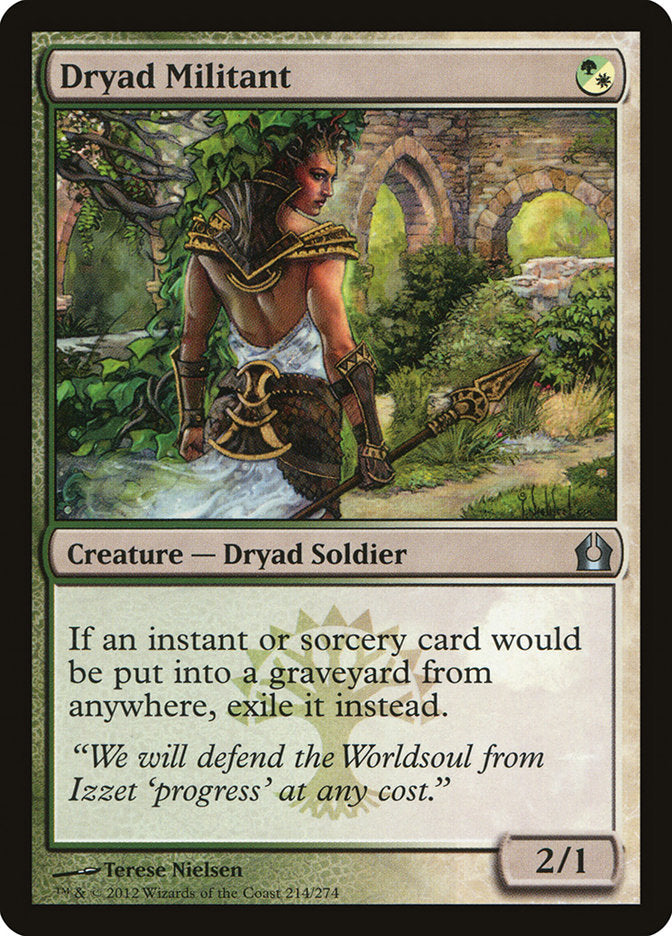 Dryad Militant [Return to Ravnica] - The Mythic Store | 24h Order Processing