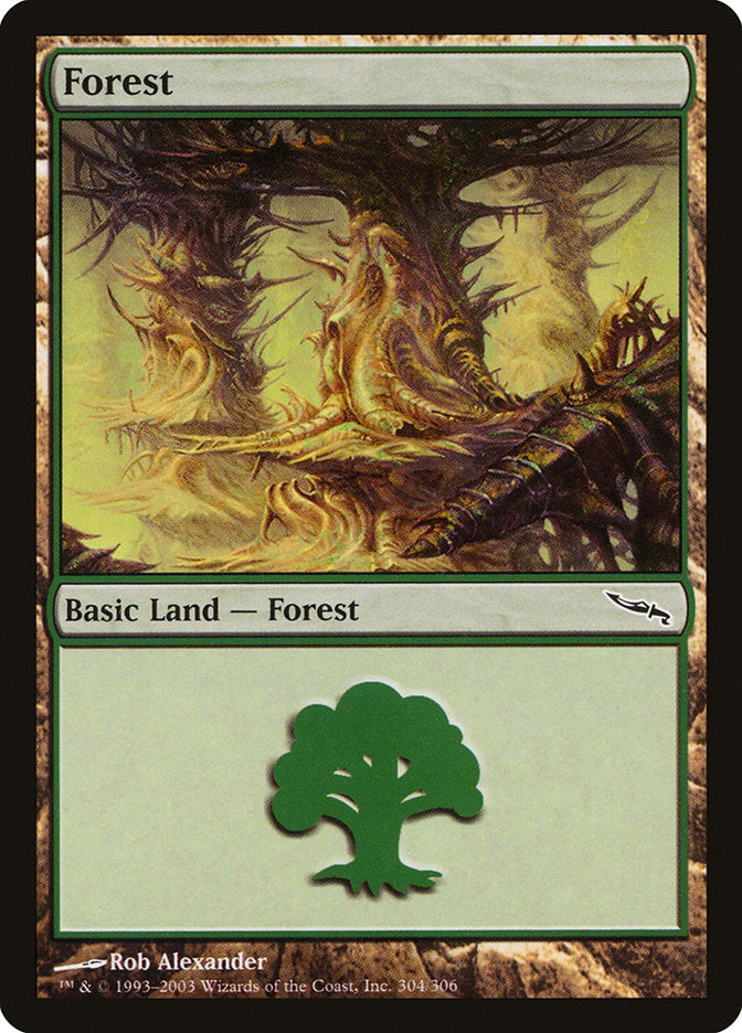 Forest (304) [Mirrodin] - The Mythic Store | 24h Order Processing