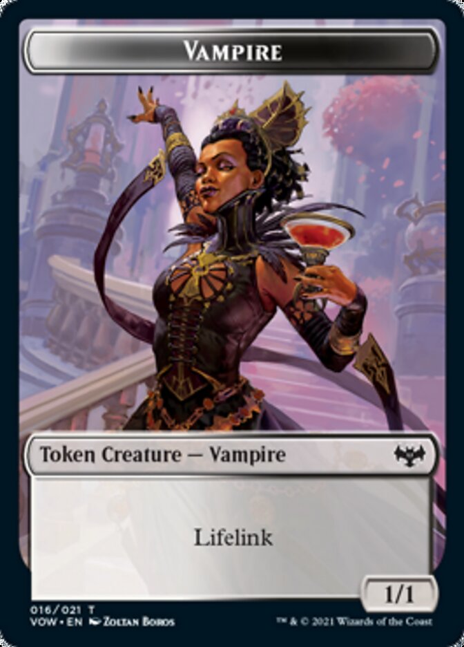 Vampire Token (016) [Innistrad: Crimson Vow Tokens] - The Mythic Store | 24h Order Processing