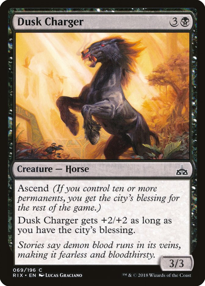 Dusk Charger [Rivals of Ixalan] - The Mythic Store | 24h Order Processing