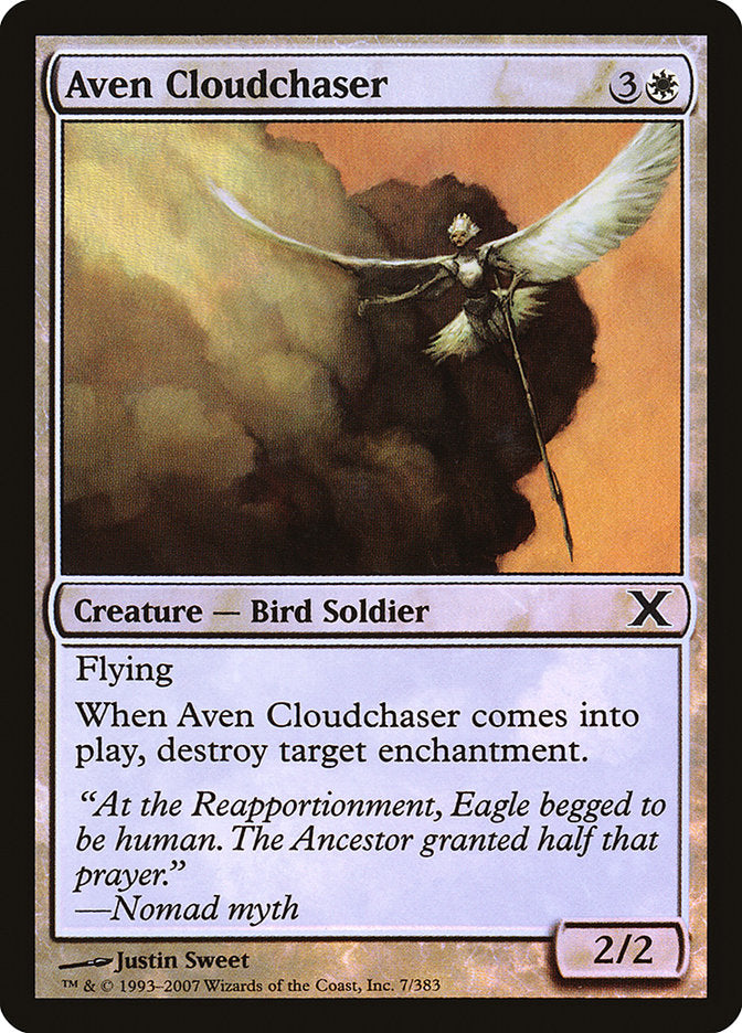 Aven Cloudchaser (Premium Foil) [Tenth Edition] - The Mythic Store | 24h Order Processing