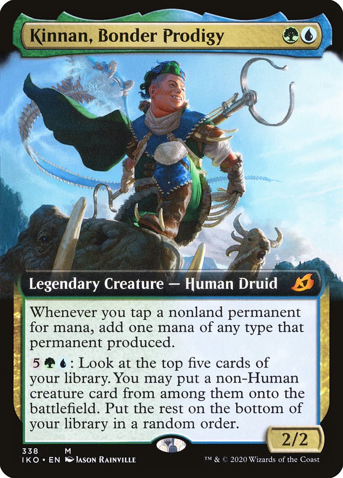 Kinnan, Bonder Prodigy (Extended Art) [Ikoria: Lair of Behemoths] - The Mythic Store | 24h Order Processing