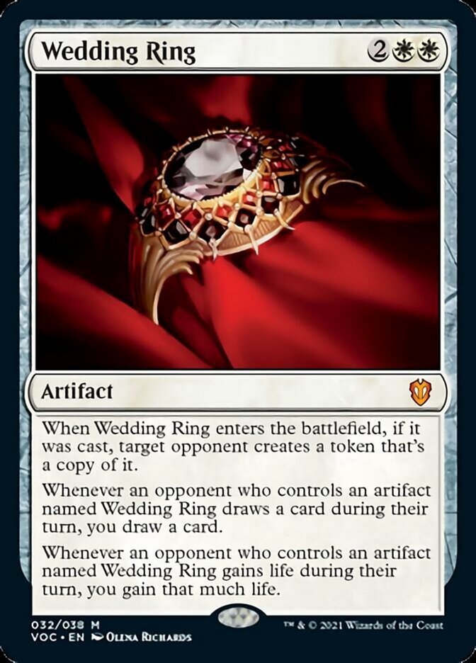Wedding Ring [Innistrad: Crimson Vow Commander] - The Mythic Store | 24h Order Processing