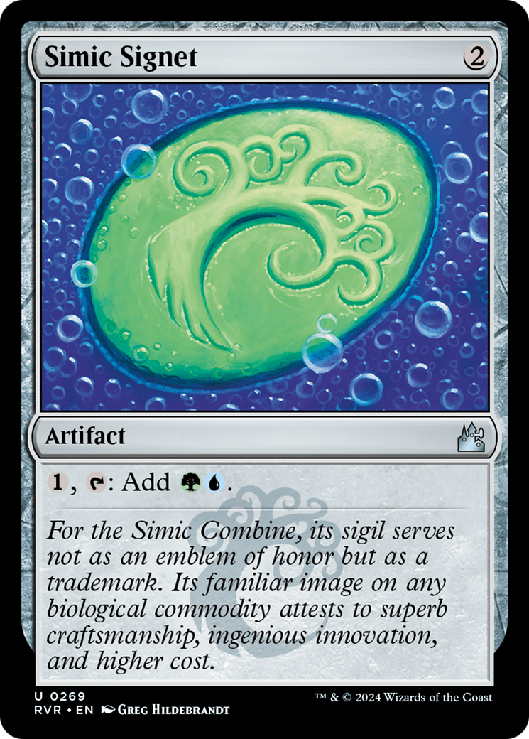 Simic Signet [Ravnica Remastered] - The Mythic Store | 24h Order Processing