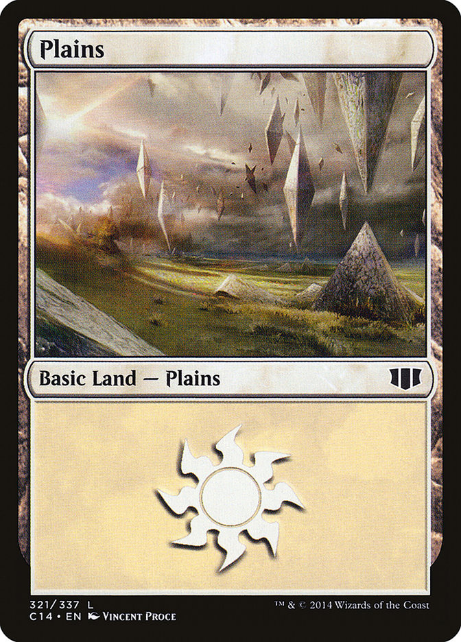 Plains (321) [Commander 2014] - The Mythic Store | 24h Order Processing