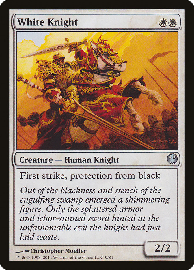 White Knight [Duel Decks: Knights vs. Dragons] - The Mythic Store | 24h Order Processing