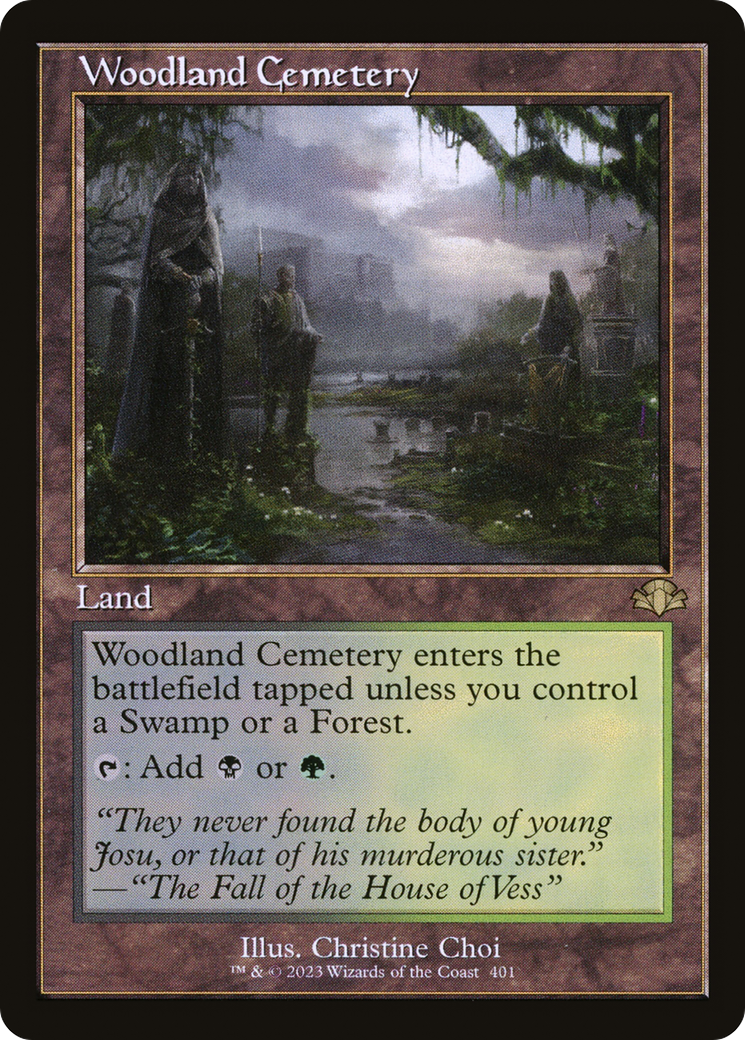 Woodland Cemetery (Retro) [Dominaria Remastered] - The Mythic Store | 24h Order Processing