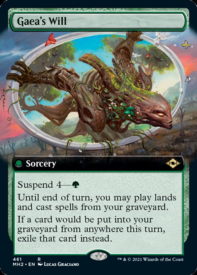 Gaea's Will (Extended Art) [Modern Horizons 2] - The Mythic Store | 24h Order Processing