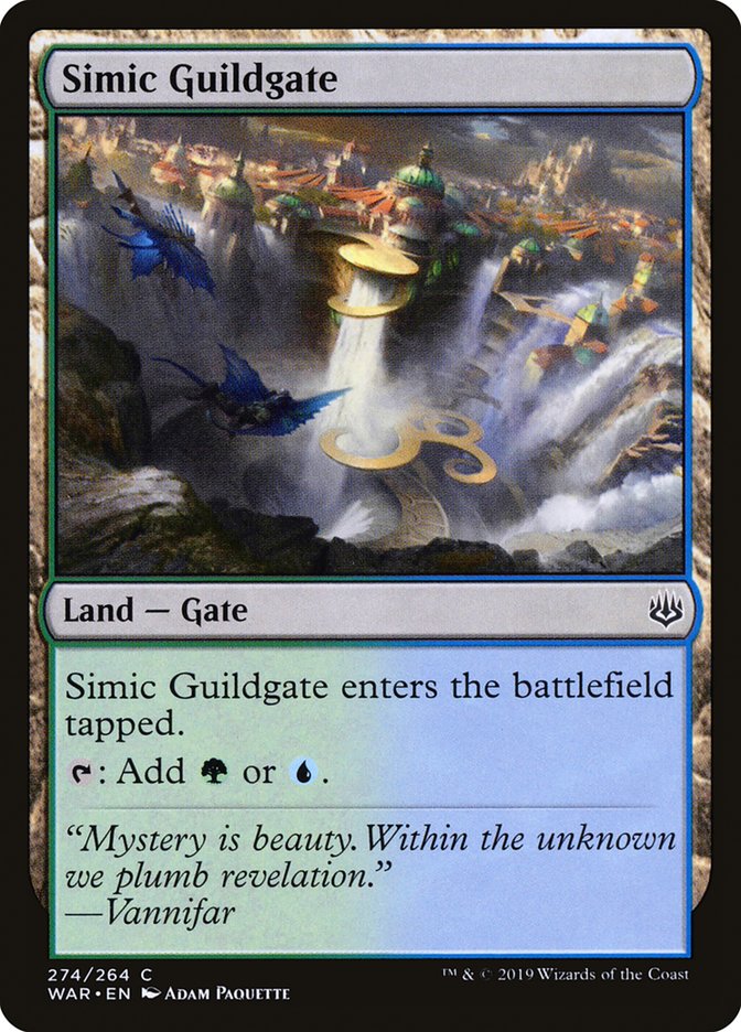 Simic Guildgate [War of the Spark] - The Mythic Store | 24h Order Processing