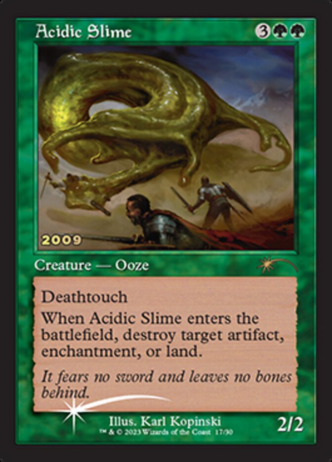Acidic Slime [30th Anniversary Promos] - The Mythic Store | 24h Order Processing