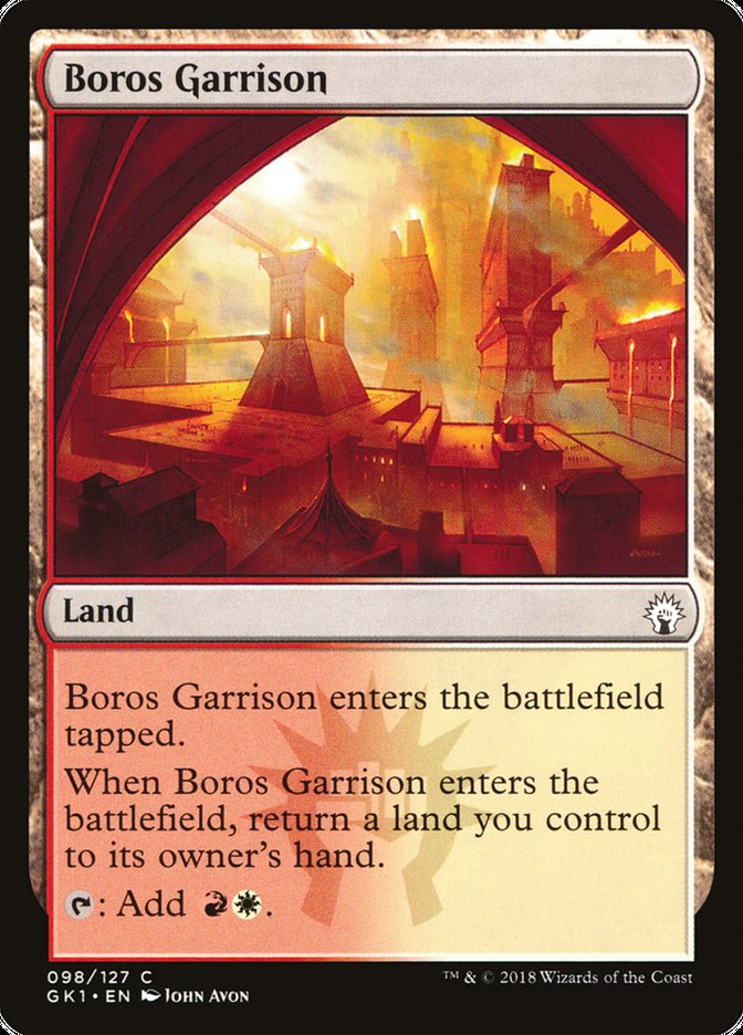 Boros Garrison [Guilds of Ravnica Guild Kit] - The Mythic Store | 24h Order Processing