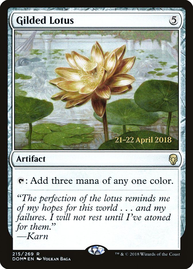 Gilded Lotus [Dominaria Prerelease Promos] - The Mythic Store | 24h Order Processing