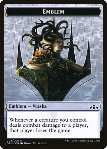 Vraska Emblem // Human Double-Sided Token [Challenger Decks 2020 Tokens] - The Mythic Store | 24h Order Processing