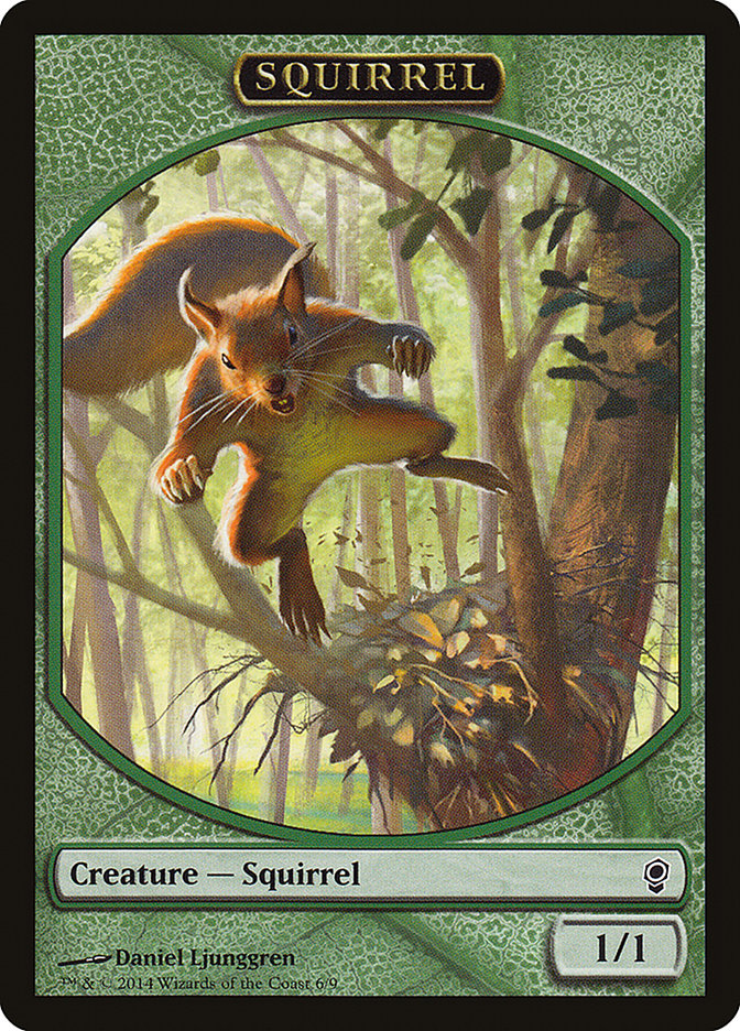 Squirrel Token [Conspiracy Tokens] - The Mythic Store | 24h Order Processing