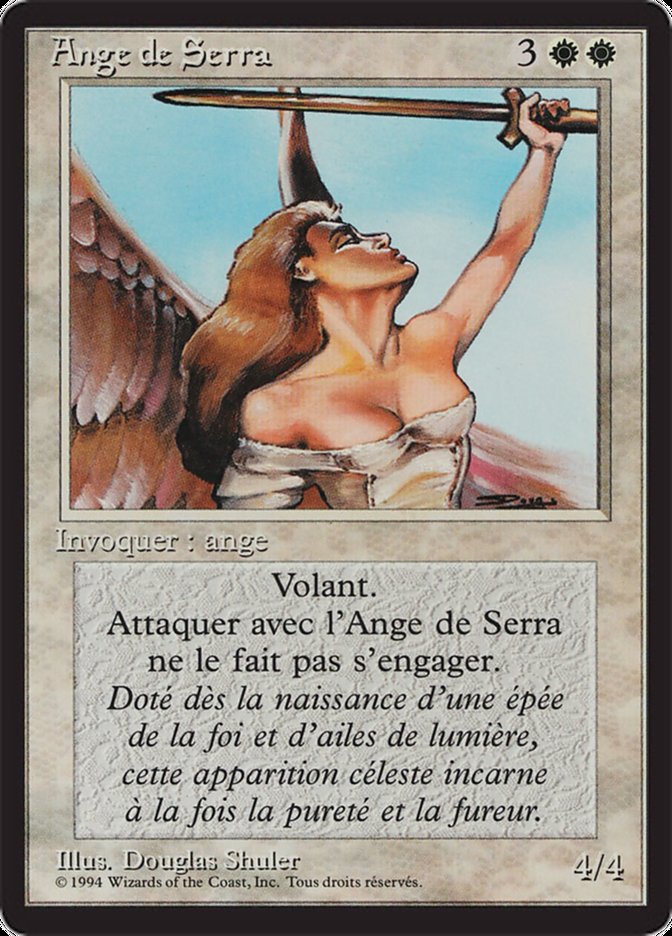 Serra Angel [Foreign Black Border] - The Mythic Store | 24h Order Processing