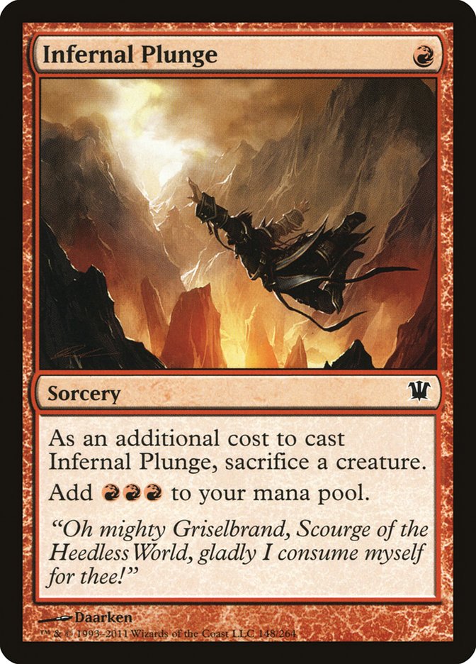 Infernal Plunge [Innistrad] - The Mythic Store | 24h Order Processing